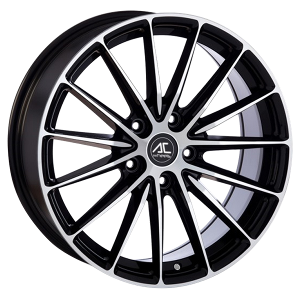 AC Wheels RAGE Matt Dark Grey Polished 6,50x16 5x114,30 ET42,00