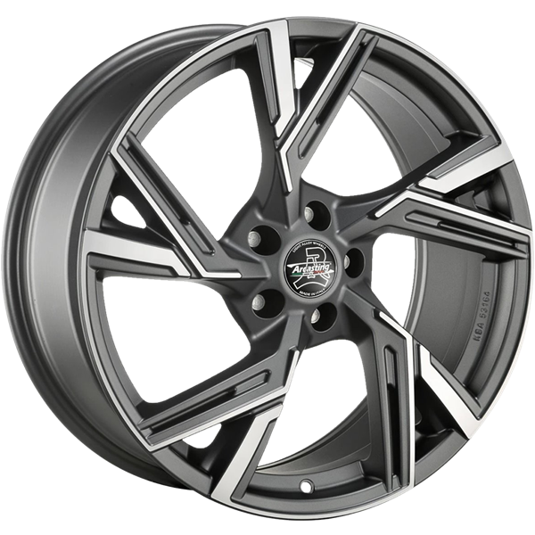 ARCASTING ENEA Matt Anthracite Polished 9,00x20 5x112,00 ET25,00