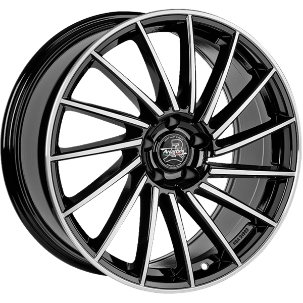ARCASTING GOTICA Black Polished 8,50x19 5x112,00 ET48,00