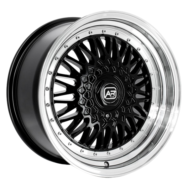 ARTECH Classic Black Polished 8,00x15 4x100,00 ET20,00