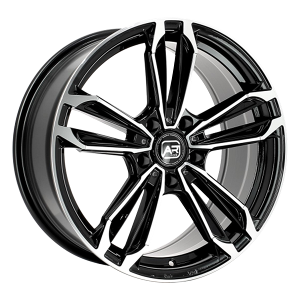 ARTECH Peaks Black Polished 8,00x18 5x108,00 ET42,00