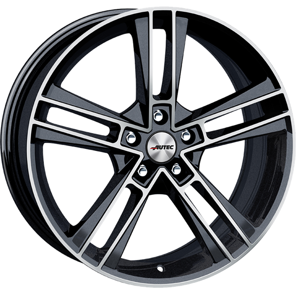 Autec Rias Black Polished 8,50x19 5x114,30 ET40,00