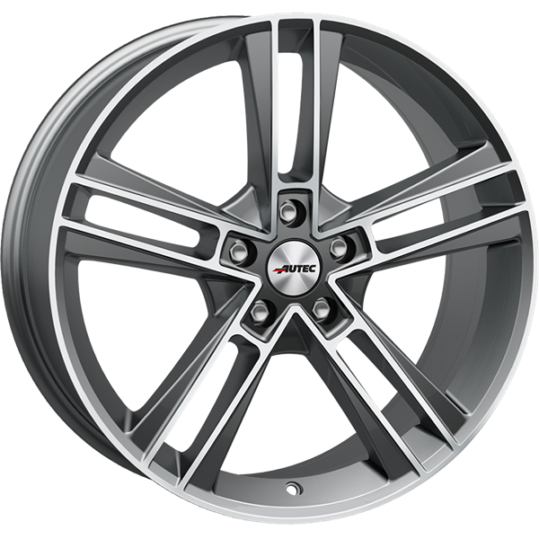 Autec Rias Titanium Matt Polished 8,50x19 5x114,30 ET40,00