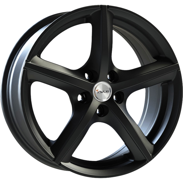 AVUS Racing AF8 - Matt Black 5,00x14 4x108,00 ET35,00