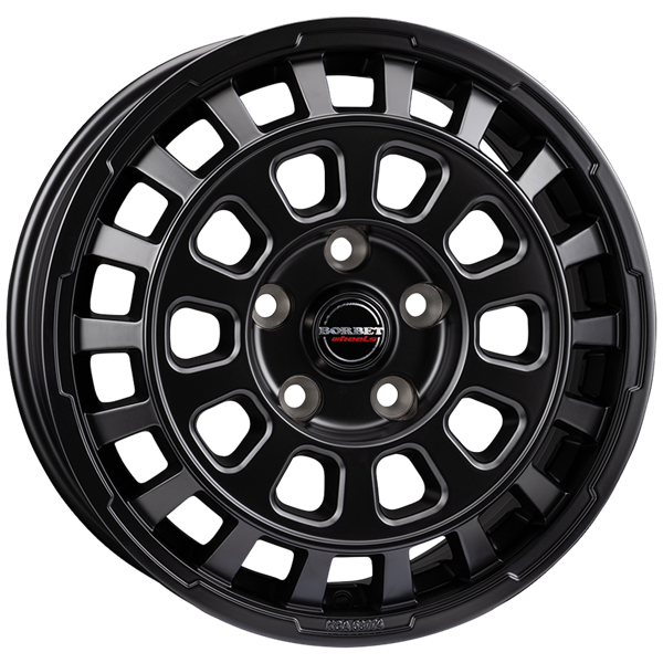 Borbet CW7 black matt 7,00x17 5x112,00 ET51,00