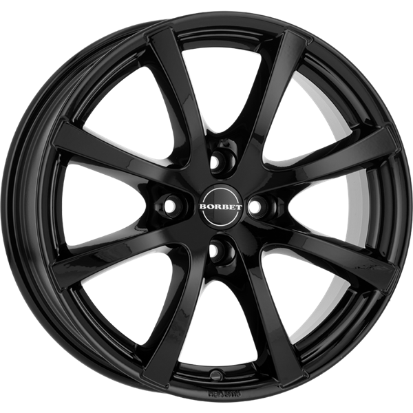 Borbet LV4 black 5,50x15 4x100,00 ET45,00