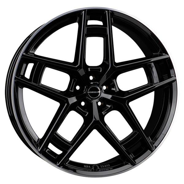 Borbet TF black rim polished glossy 10,50x24 5x120,00 ET34,00