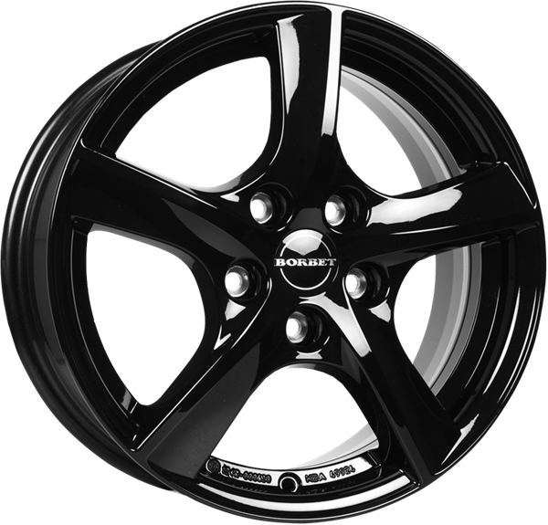 Borbet TL5 black 5,50x15 5x100,00 ET40,00