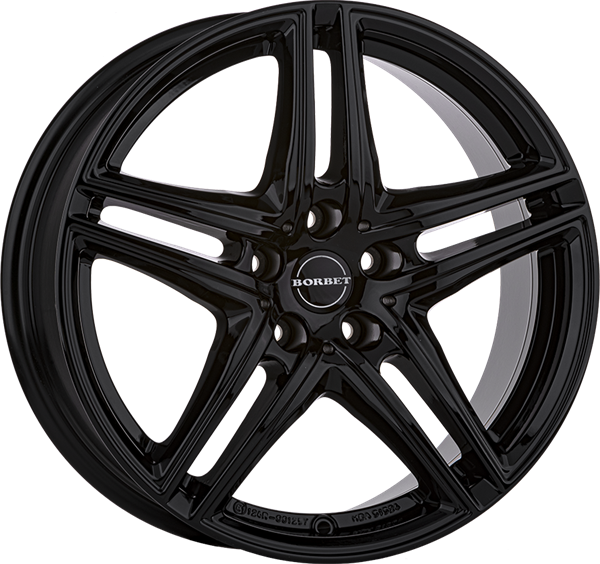 Borbet XR black 6,50x16 5x112,00 ET22,00