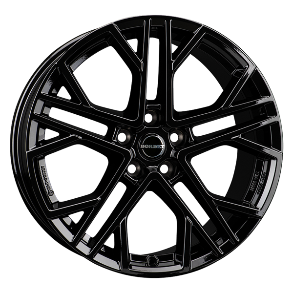 Borbet XV black glossy 8,50x19 5x112,00 ET30,00
