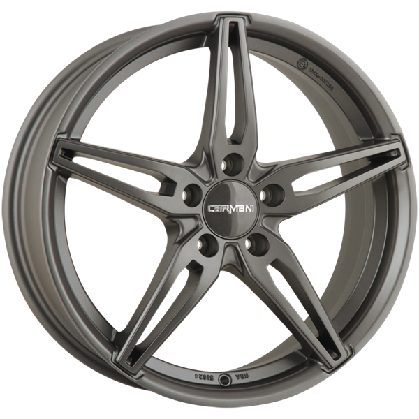 Carmani 15 Oskar Hyper Gun Metal 6,50x16 5x114,30 ET38,00