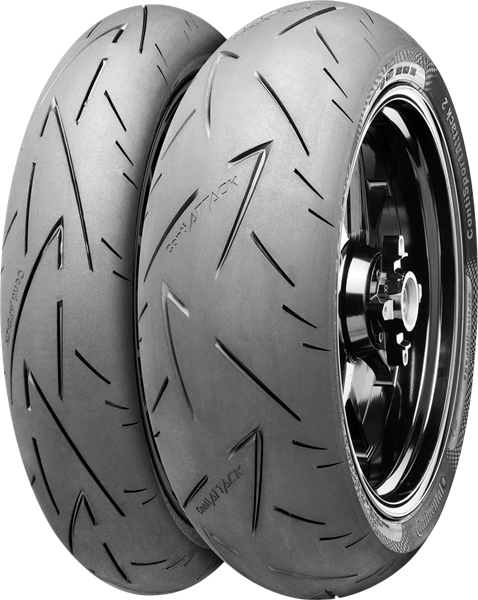 Continental ContiSportAttack 2 120/70ZR17 (58 W) Avant TL M/C