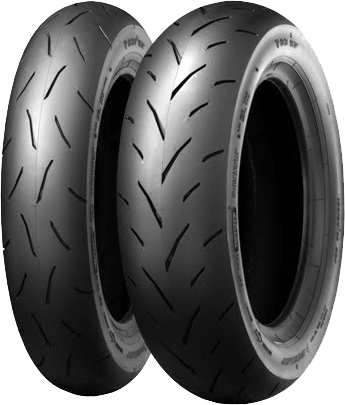 Dunlop TT93 GP 90/90-10 50 J Avant/Arrière TL