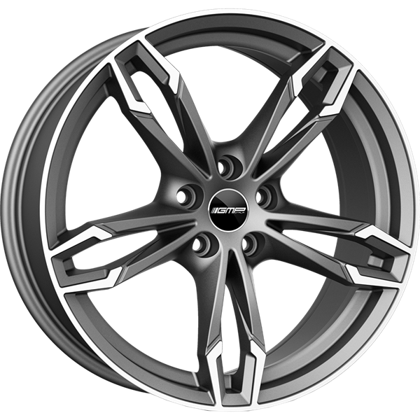 GMP Italia DEA Matt Anthracite Diamond 9,00x18 5x112,00 ET44,00