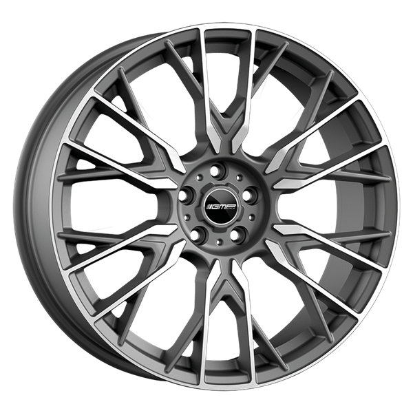 GMP Italia FENDER Matt Anthracite Diamond 8,00x19 5x112,00 ET50,00
