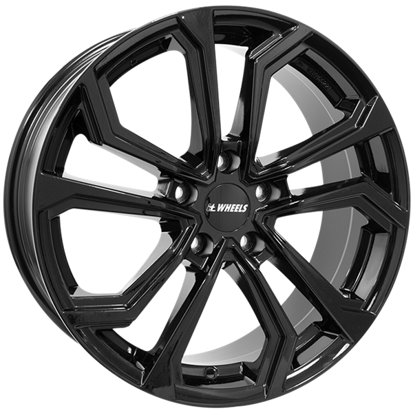 itWHEELS Ella Gloss Black 8,00x18 5x114,30 ET40,00