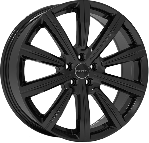 MAK Birmingham Gloss Black 8,00x19 5x108,00 ET45,00