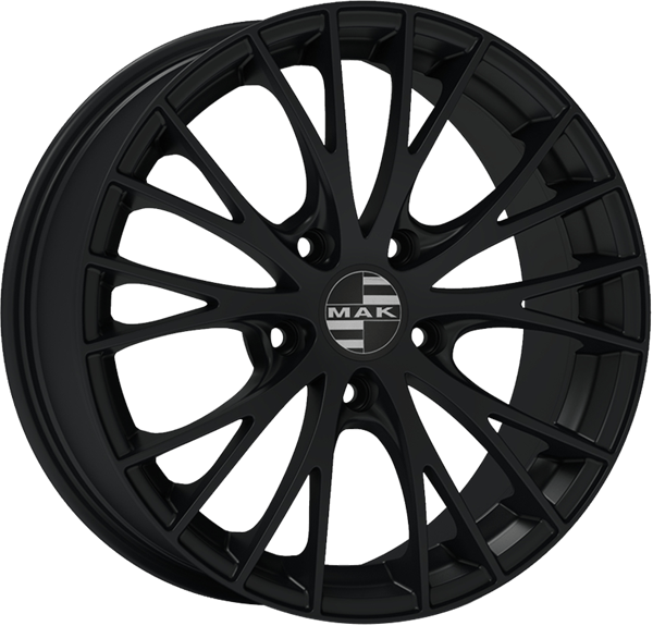 MAK Rennen Matt Black 8,00x18 5x130,00 ET50,00