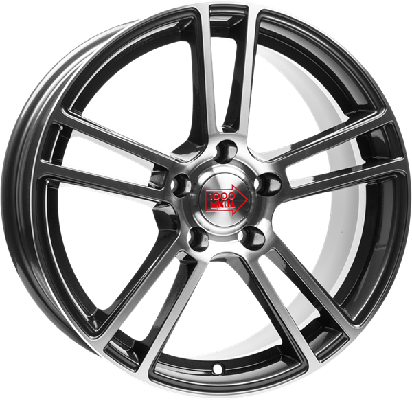 Mille Miglia MM1002 Dark Anthracite 8,00x18 5x108,00 ET33,00