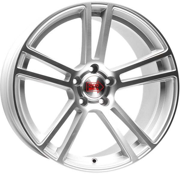 Mille Miglia MM1002 Matt Silver 8,00x18 5x105,00 ET42,00