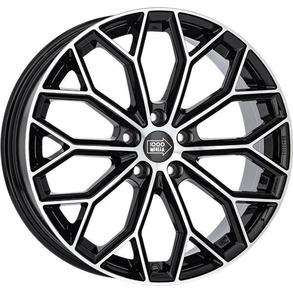 Mille Miglia MM1030 Black Polished 8,00x18 5x112,00 ET45,00