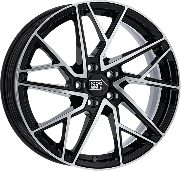 Mille Miglia RX25 Black Polished 7,50x17 5x112,00 ET45,00