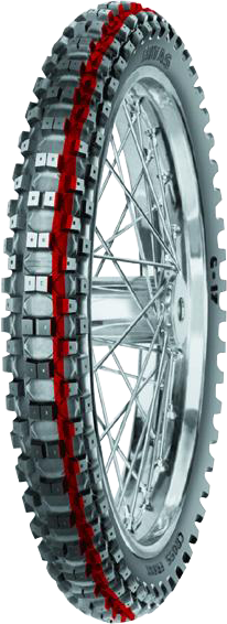 Mitas C-17 90/90-21 54 R Avant TT M/C White, WIN FRIC