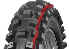 Mitas XT-754 110/100-18 64 P Avant TT