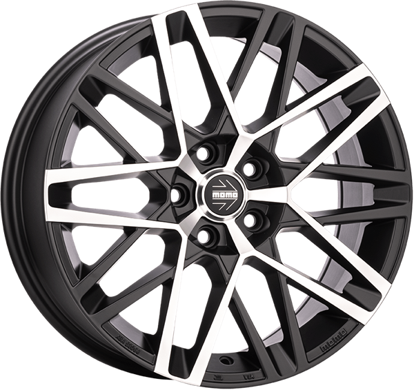 MOMO Avenger Black Polished 8,00x18 5x112,00 ET30,00