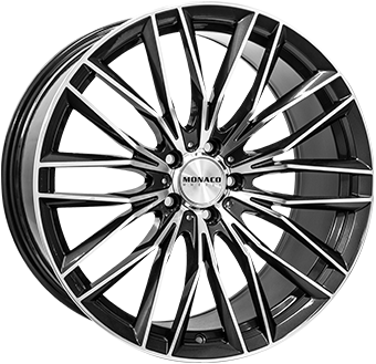 MONACO WHEELS Grand Prix 2 Anthracite 8,00x18 5x108,00 ET45,00
