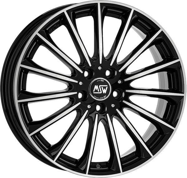 MSW 30 Black Polished 7,50x17 5x112,00 ET27,00