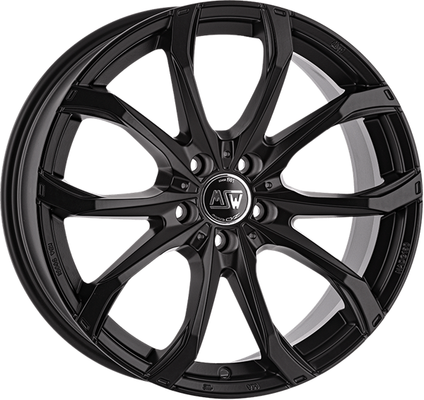 MSW 48 Matt Black 9,00x21 5x112,00 ET26,00