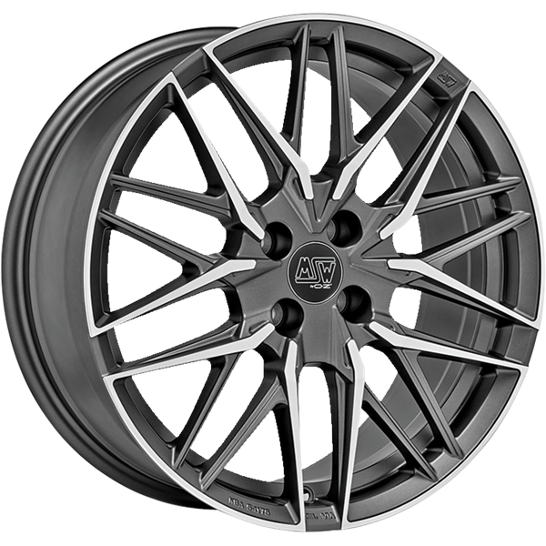 MSW 50-4 Grey Polished 7,00x17 4x100,00 ET37,00