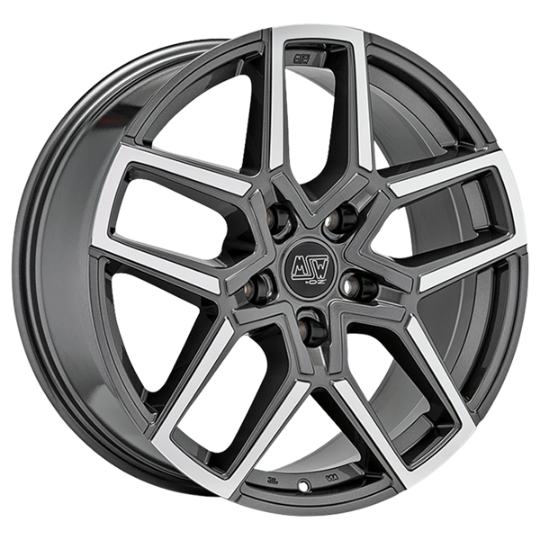 MSW 52 Grey Polished 8,50x20 5x120,00 ET47,00