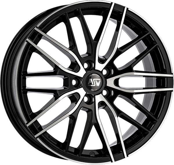 MSW 72 Black Polished 8,00x18 5x114,30 ET34,00