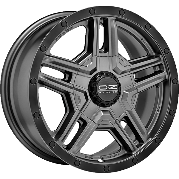 OZ RALLY ADVENTURE MATT GRAPHITE BLACK LIP 8,00x17 5x108,00 ET35,00