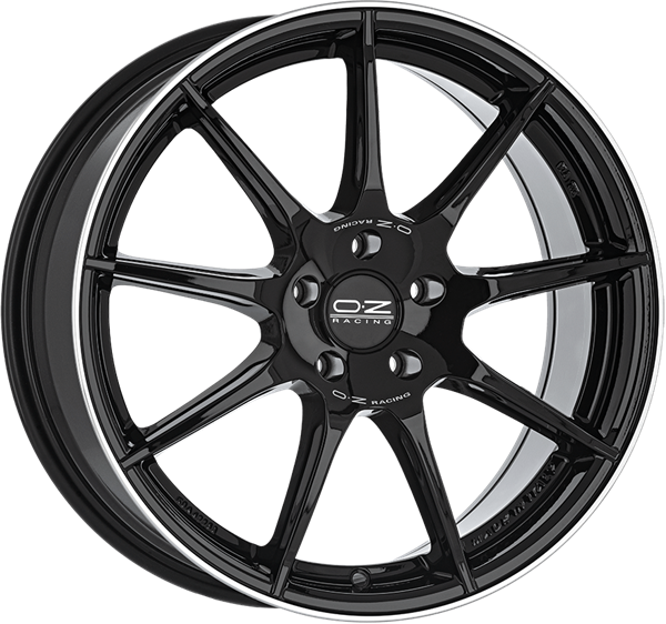 OZ VELOCE GT GLOSS BLACK LP 7,50x17 5x100,00 ET35,00