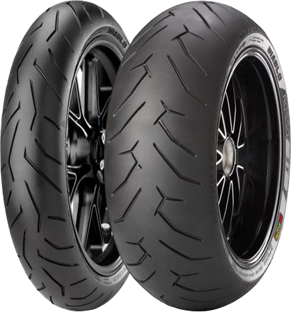 Pirelli Diablo Rosso II 180/55Z R17 (73 W) Arrière TL M/C