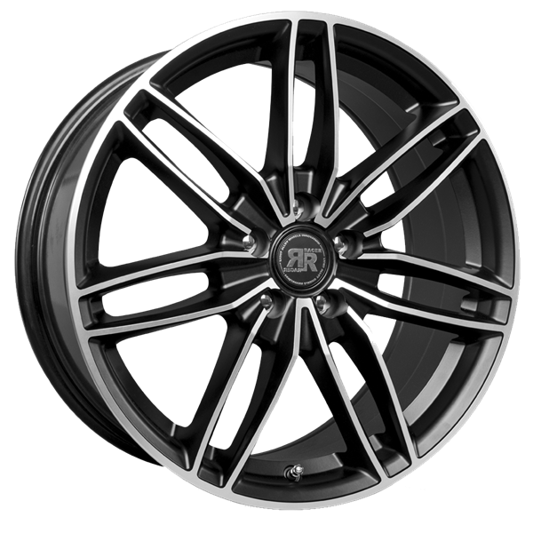 Racer EDITION LIGHT Black Polished 6,50x15 4x108,00 ET25,00