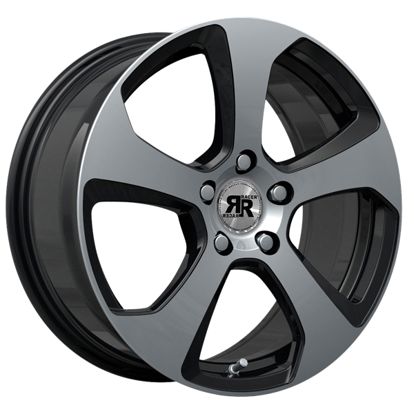 Racer FIVE Black Polished 7,50x17 5x100,00 ET35,00