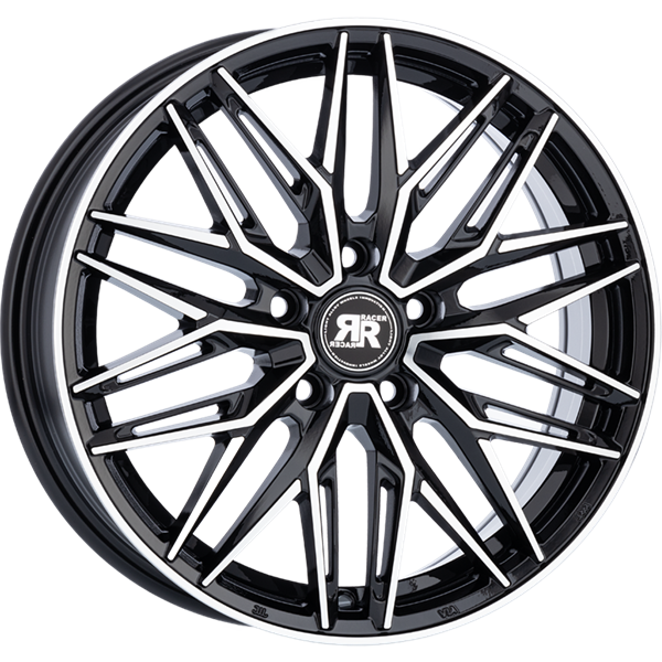 Racer RUBY Black Polished 7,00x17 5x112,00 ET48,00