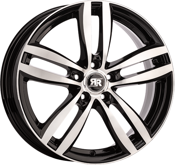 Racer TARGET Black Polished 6,00x15 4x100,00 ET40,00