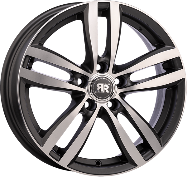 Racer TARGET Gun Metal Polished 6,00x15 4x100,00 ET43,00