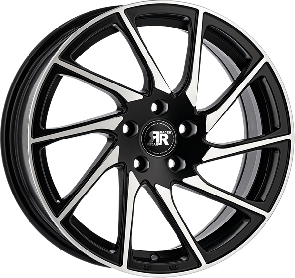 Racer TURN Black Polished 7,50x17 5x108,00 ET42,00