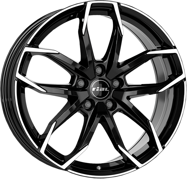 RIAL Lucca Black 8,00x18 5x110,00 ET33,00