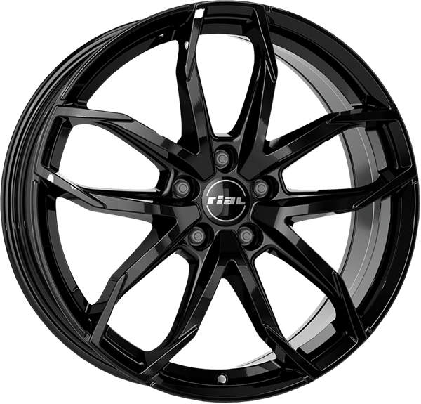 RIAL Lucca Black Gloss 8,00x18 5x110,00 ET33,00