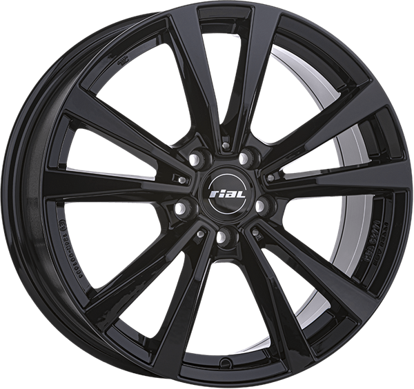 RIAL M12 Black Gloss 8,00x18 5x112,00 ET38,00