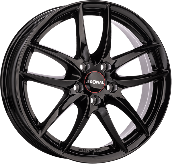 Ronal R46 Jetblack 7,50x18 5x108,00 ET45,00