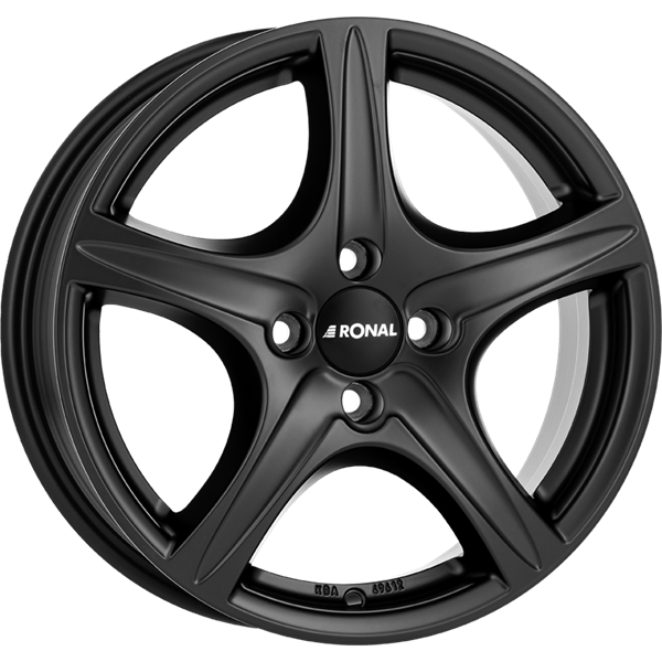 Ronal R56 Trend Black 6,50x16 4x100,00 ET35,00