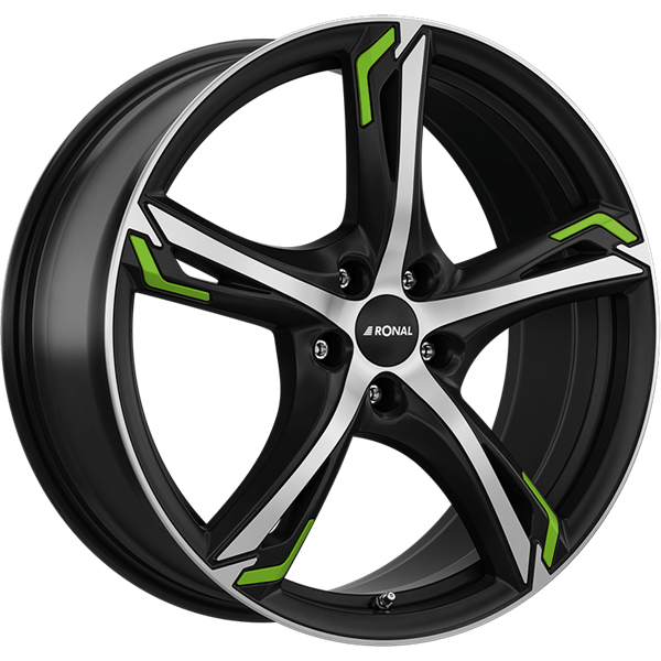 Ronal R62 Trend Green 7,50x17 5x100,00 ET42,00